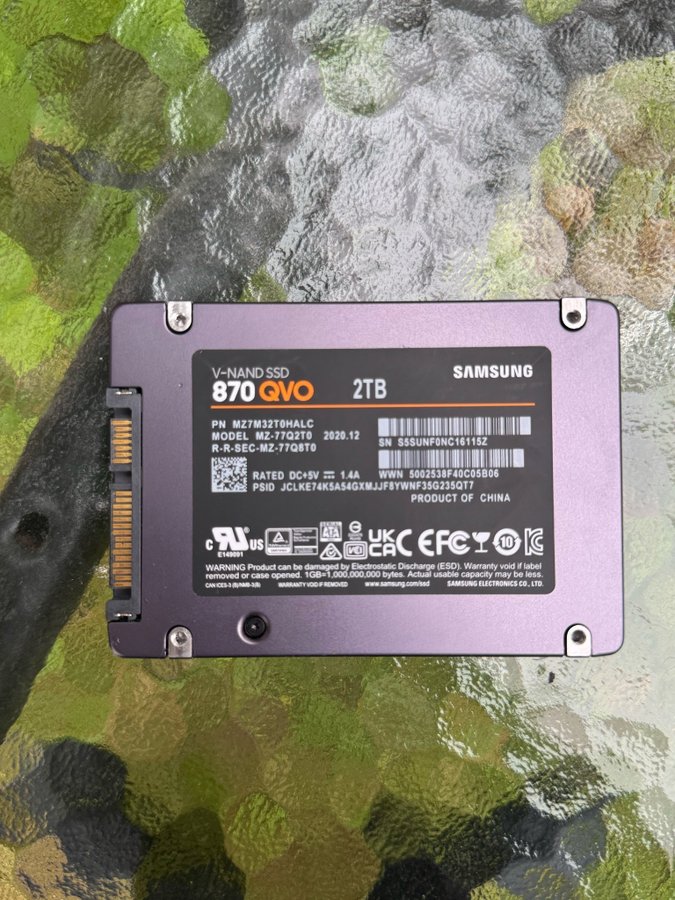 Samsung 870 QVO 2TB SSD