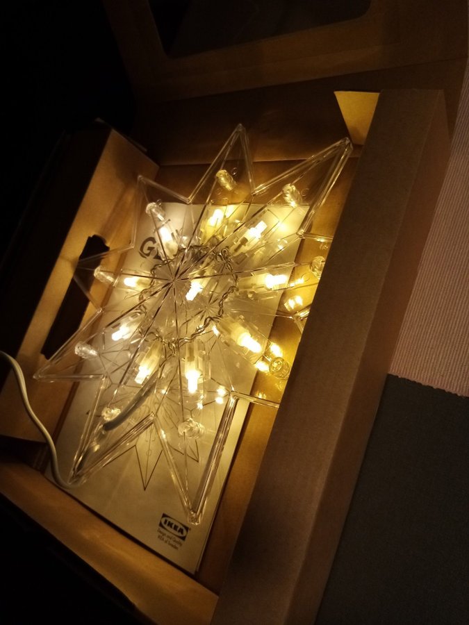 IKEA Glansa Diamant Julstjärna