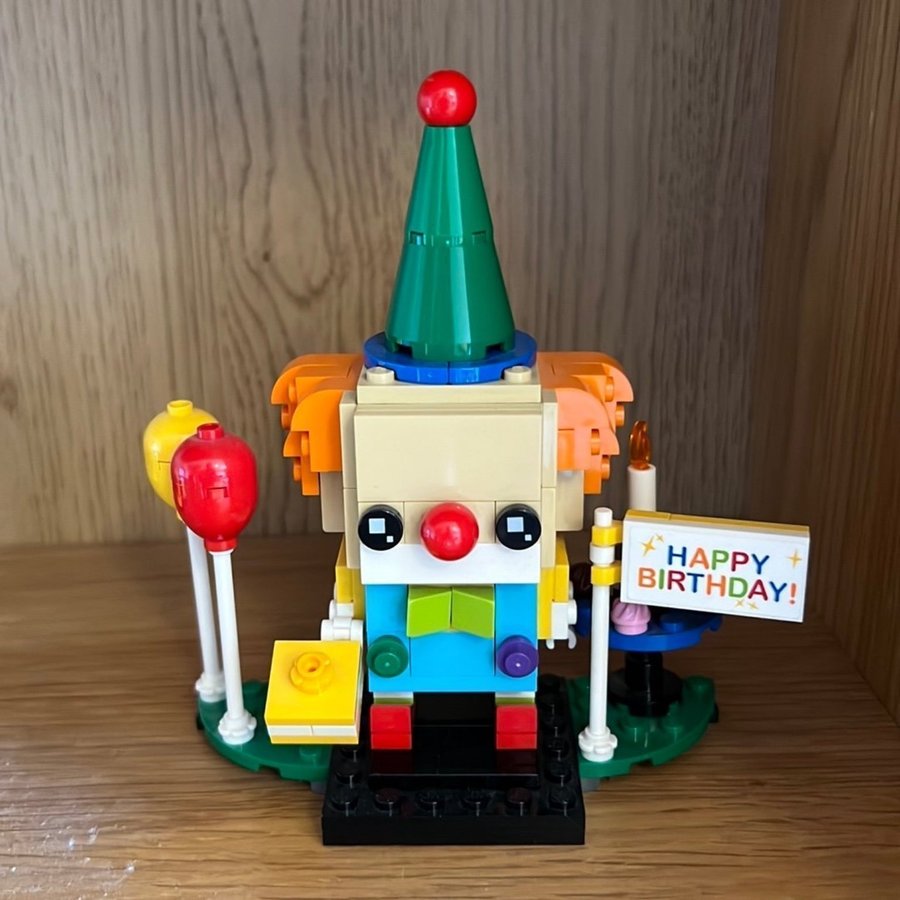 LEGO BrickHeadz 40348 - Birthday Clown