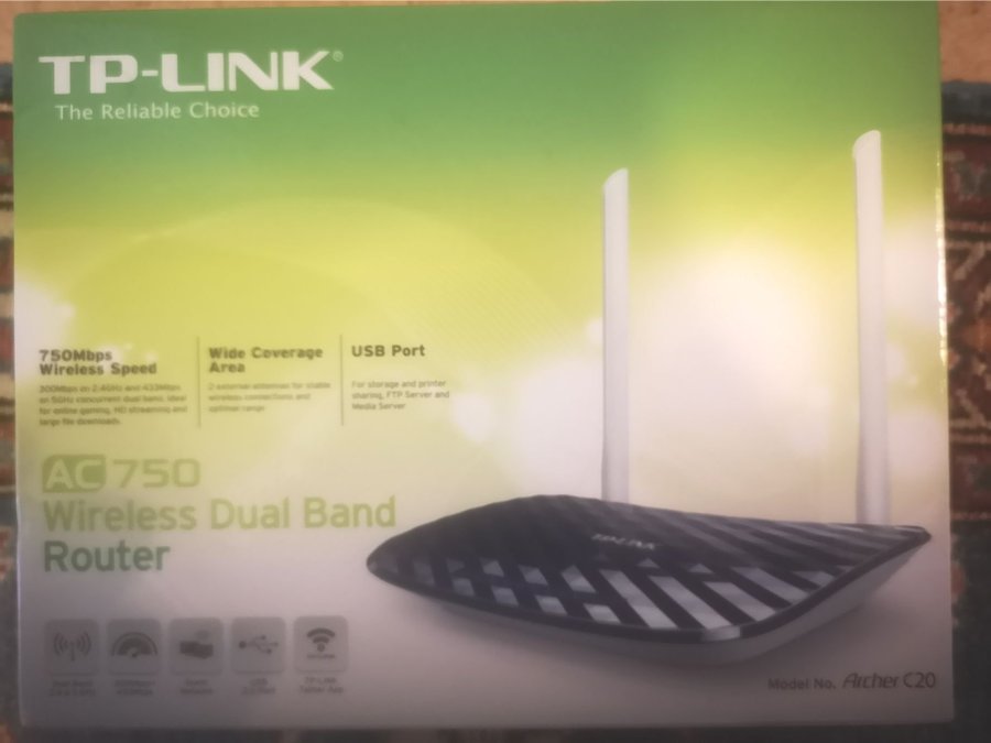 TP-Link AC750 Dual Band Router