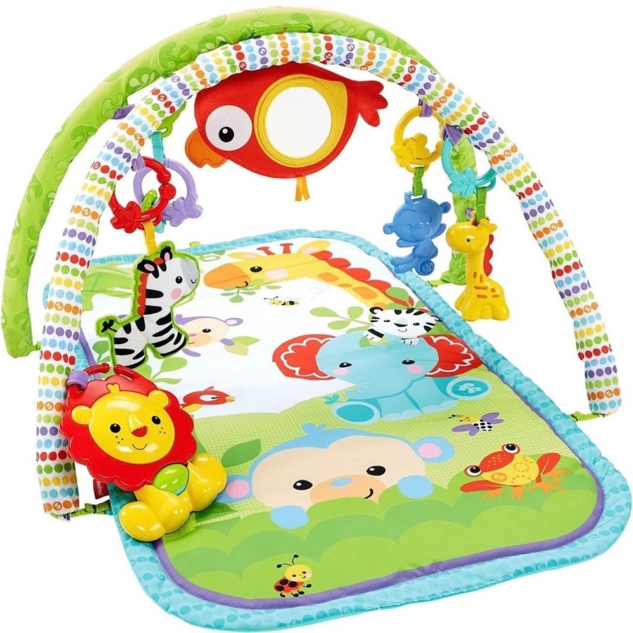 Fisher-Price Rainforest Friends 3-i-1 Babygym / Aktivitetsgym