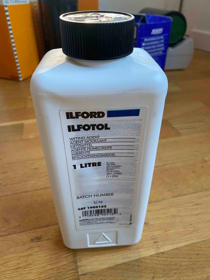 Ilford Ilfotol 600ml / Agfa FX Universal Fixer 4.8L Darkroom Chemicals