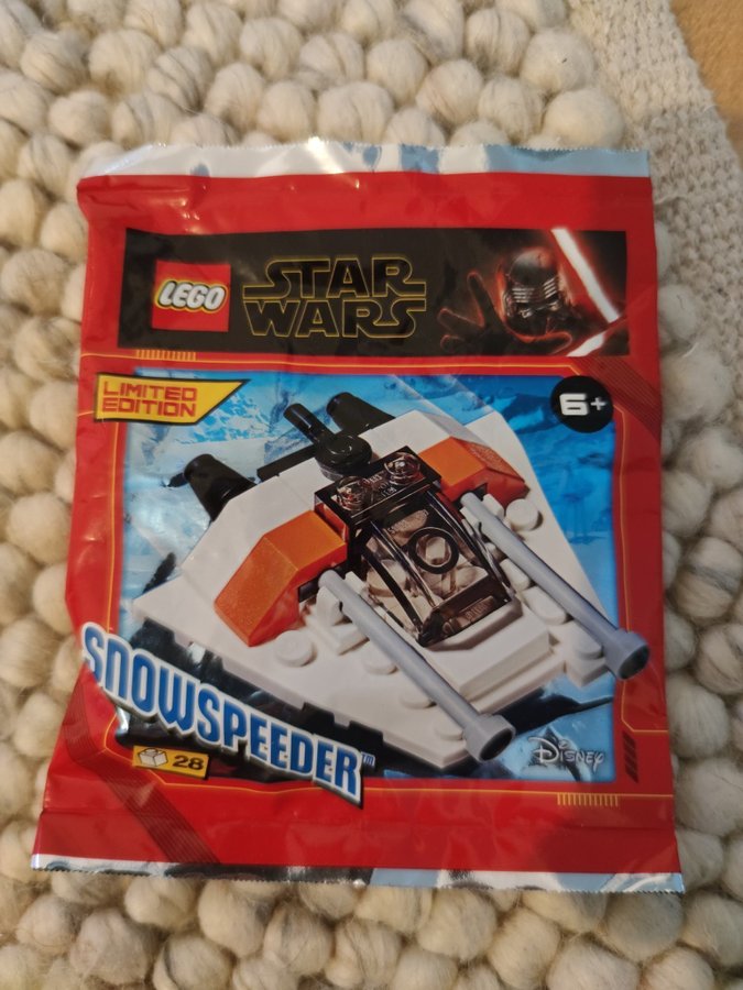 Lego, Starwars Minifigur " SNOWSPEEDER"NY/oöppnad