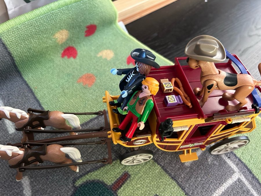 Playmobil Western Stagecoach med hästar