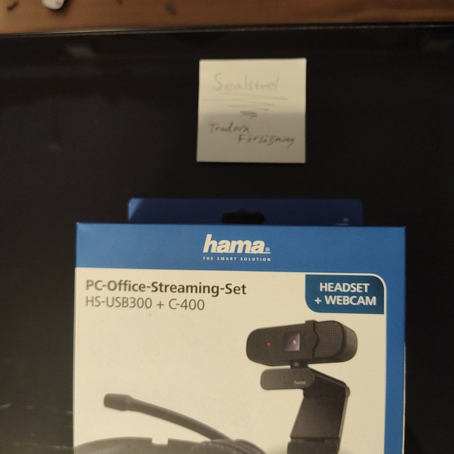 Hama PC-Office-Streaming-Set HS-USB300 + C-400 (2)