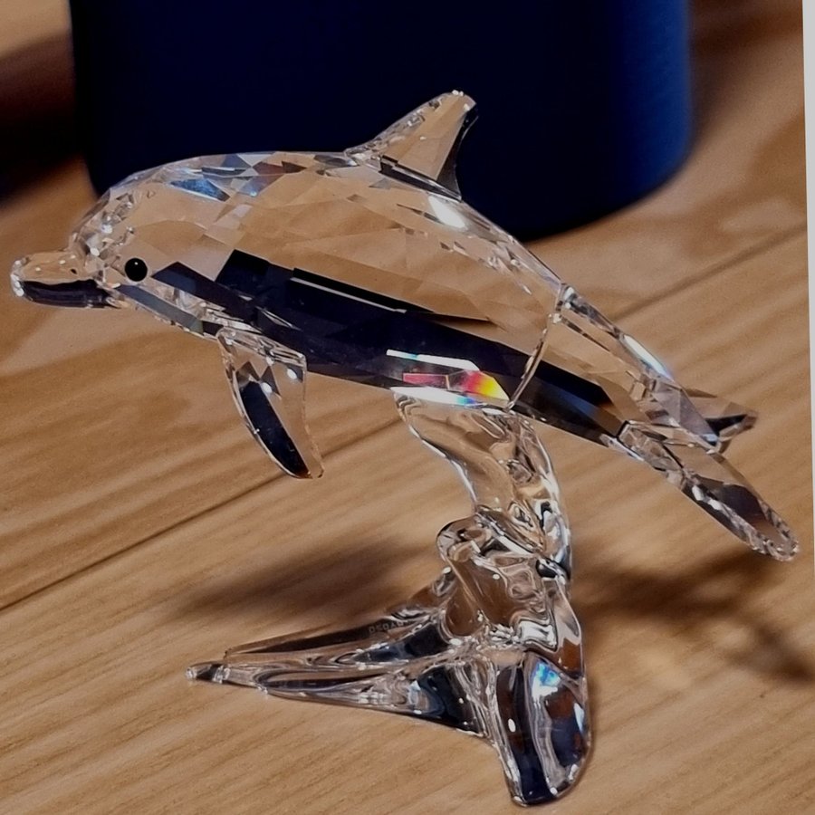 Swarovski clear crystal Dolphin Baby