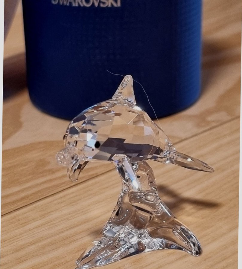 Swarovski clear crystal Dolphin Baby