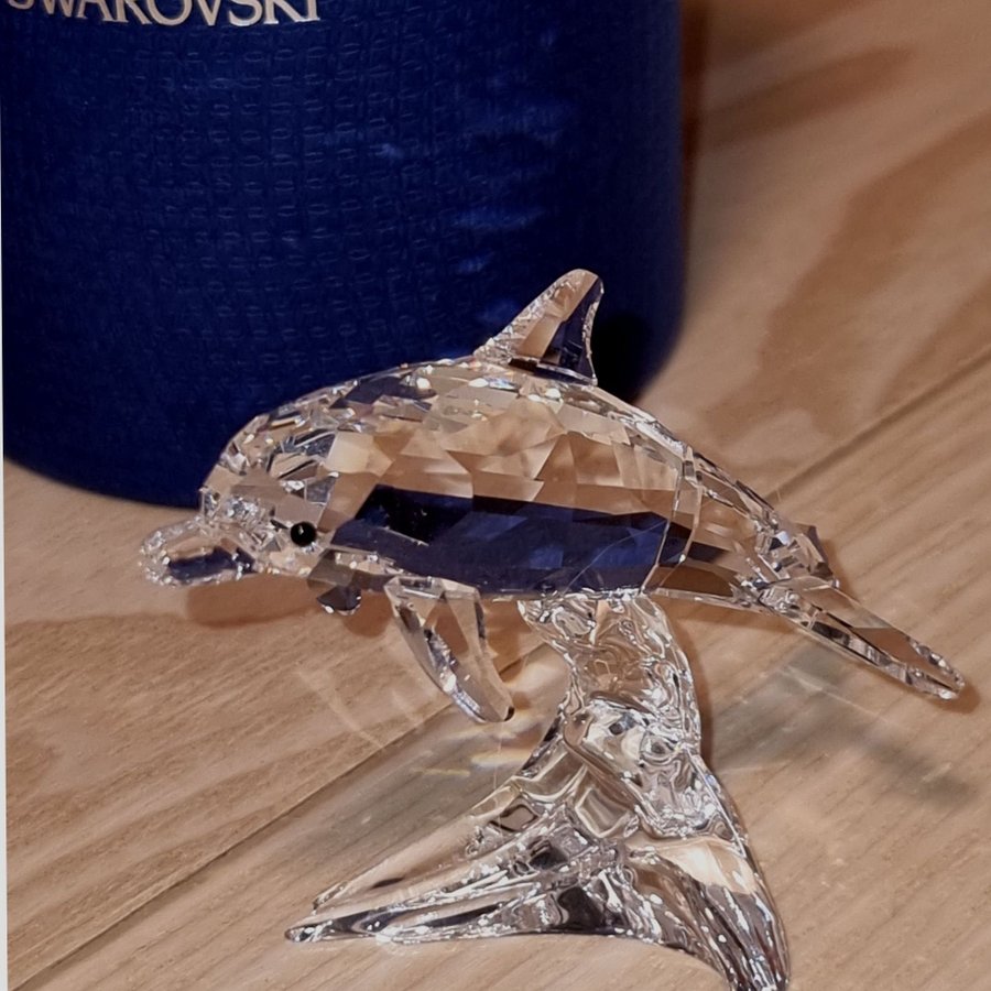 Swarovski clear crystal Dolphin Baby