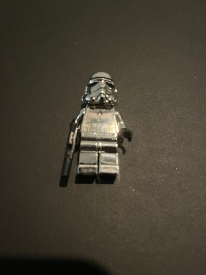 LEGO Star Wars sw0097 Imperial Stormtrooper - Chrome Silver