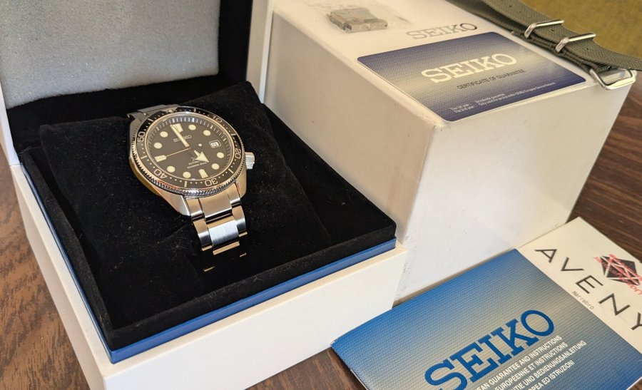 Seiko Prospex SPB077J1 baby marine master brand new Dykarklocka