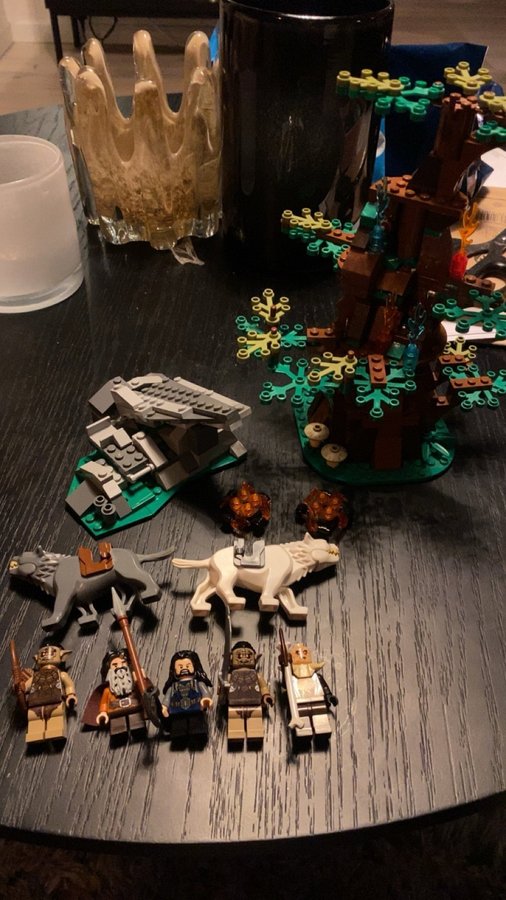 attack of the wargs, hobbit lego 79002