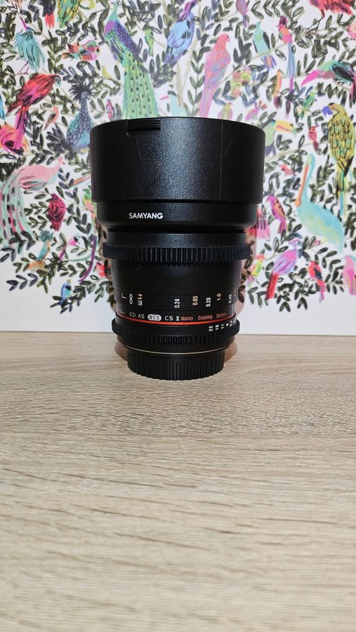 Samyang 10mm T3.1 ED AS NCS CS II (Nypris 6000kr)