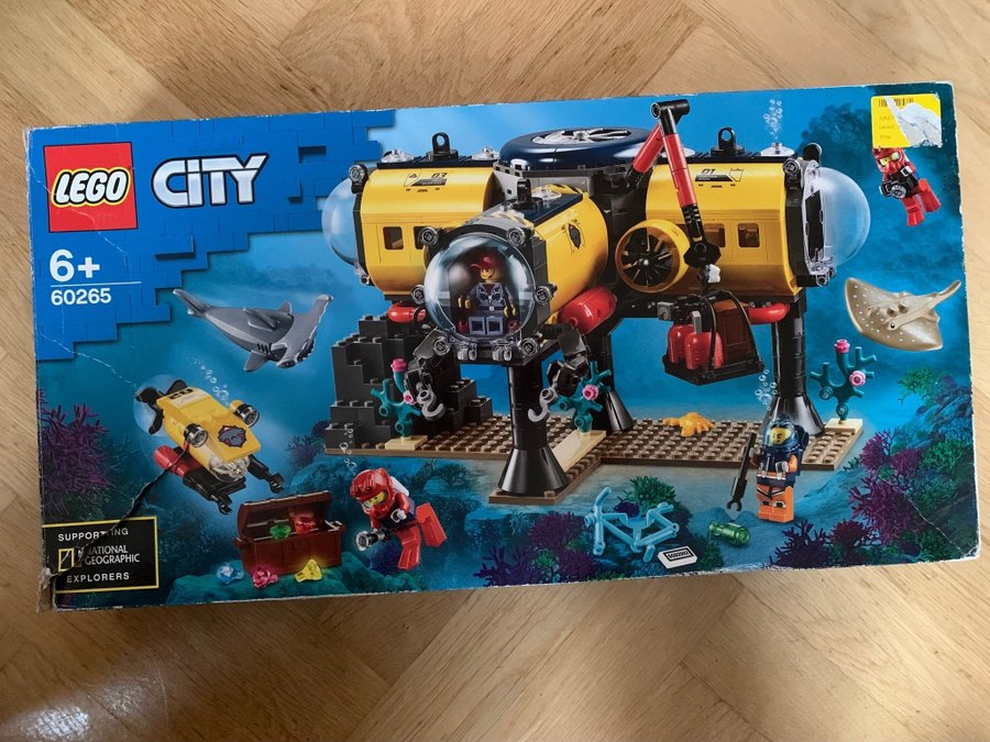 Lego City 60265 - Havsforskningsubåt