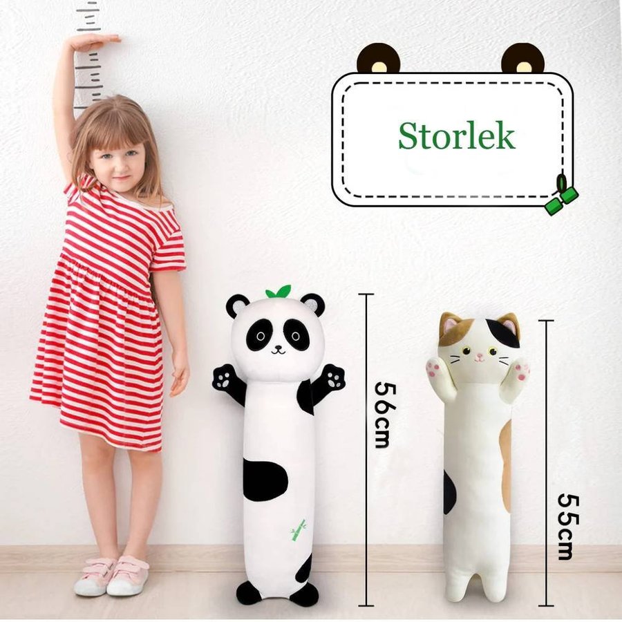 Super Charmig Plysch Panda Gosedjur, Storlek 56 cm