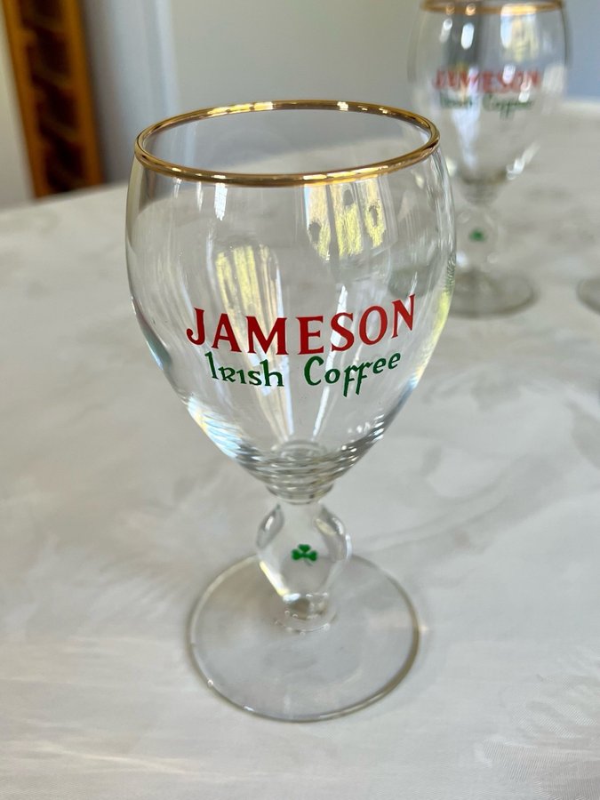 6 st Jameson Irish Coffee glas