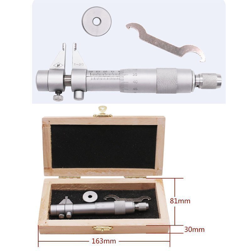 Ny 0.01MM Inuti Mikrometer profiler Kaliper 5-30mm