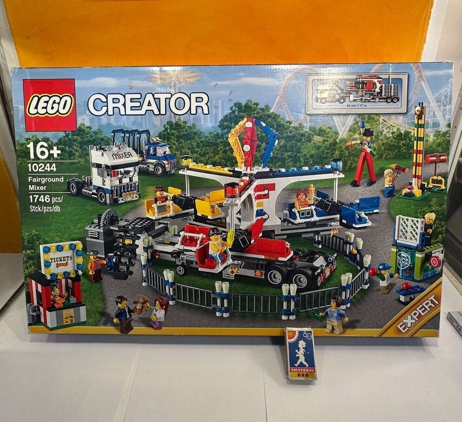 LEGO Creator Expert 10244 Fairground Mixer,( oanvänd ) Obruten förpackning.