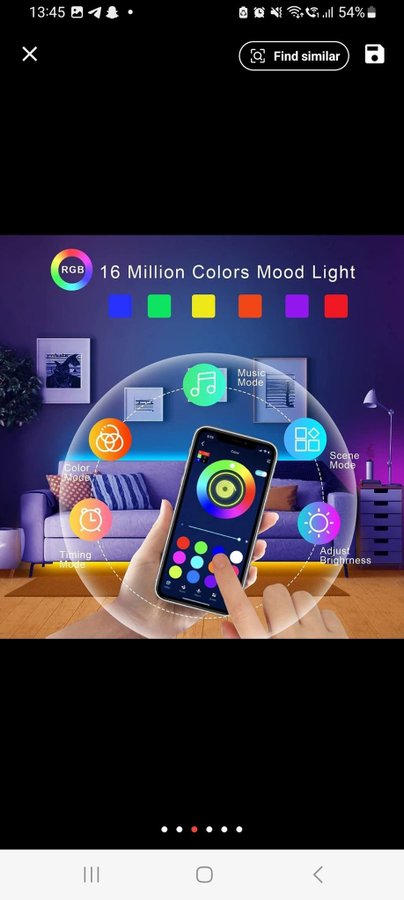 LED Strip Light 5050 Bluetooth APP Control Led