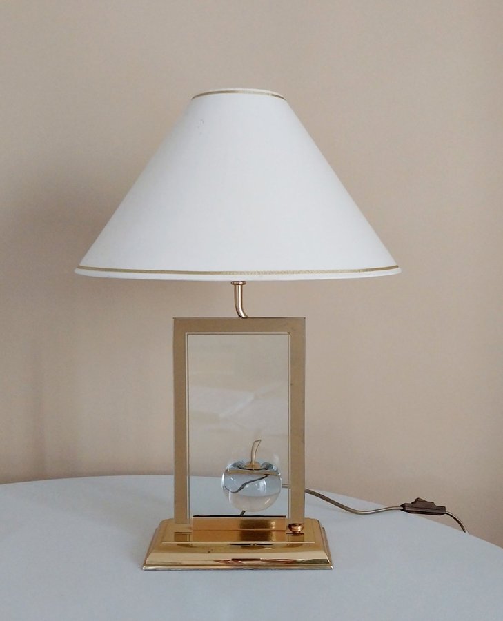 BORDSLAMPA, Lampa, Le Dauphin Norco, France, Art Deco, Vintage