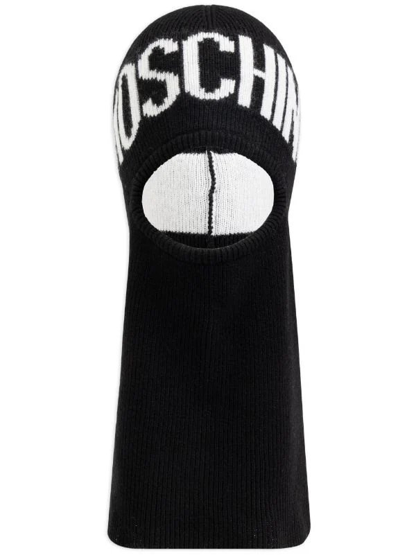 MOSCHINO ULL KASHMIR BALACLAVA MÖSSA ITALY UNISEX