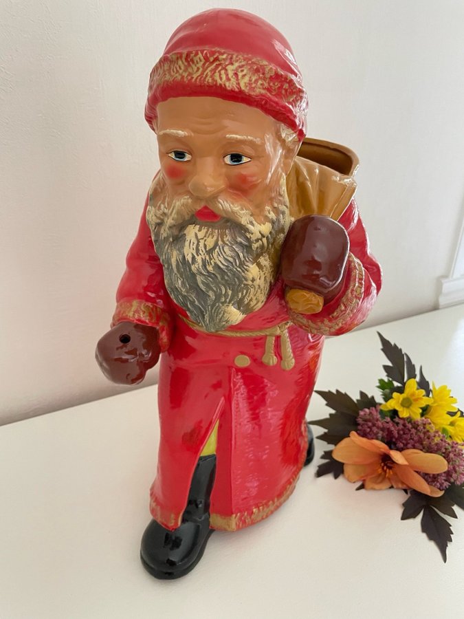 Stor och mycket fin Tysk Tomte/keramik/50-tal/vintage