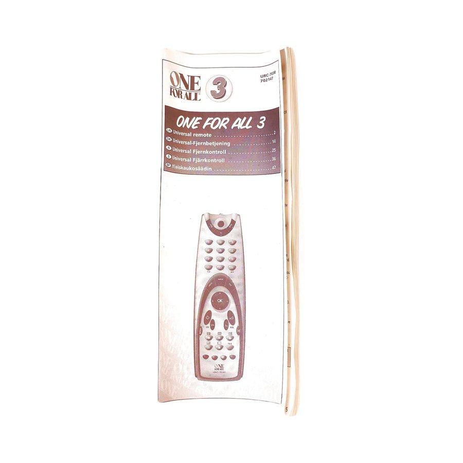 One For All URC-7030 - REMOTE CONTROL