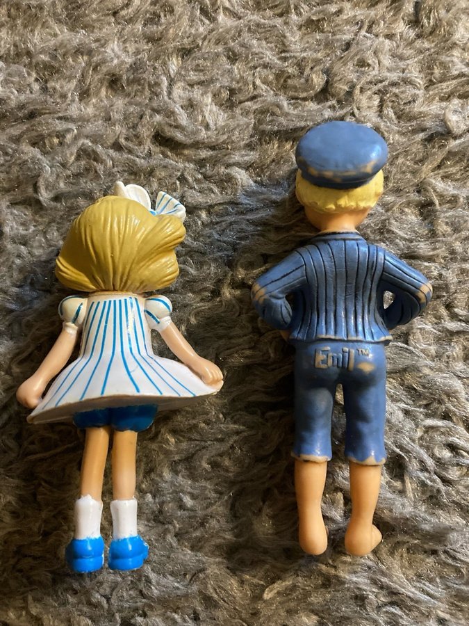 Pippi Långstrump och Emil i Lönneberga figurer Astrid Lindgren