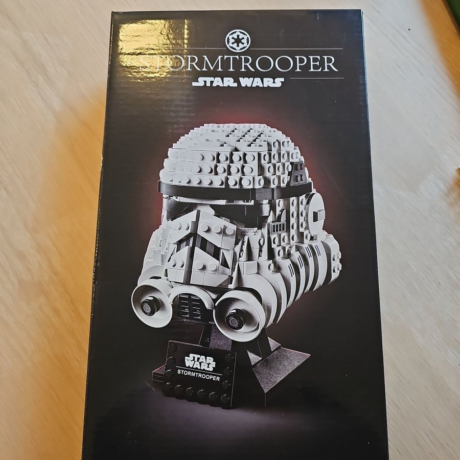 Star Wars Stormtrooper Helmet 75327 OBS! Läs beskrivning