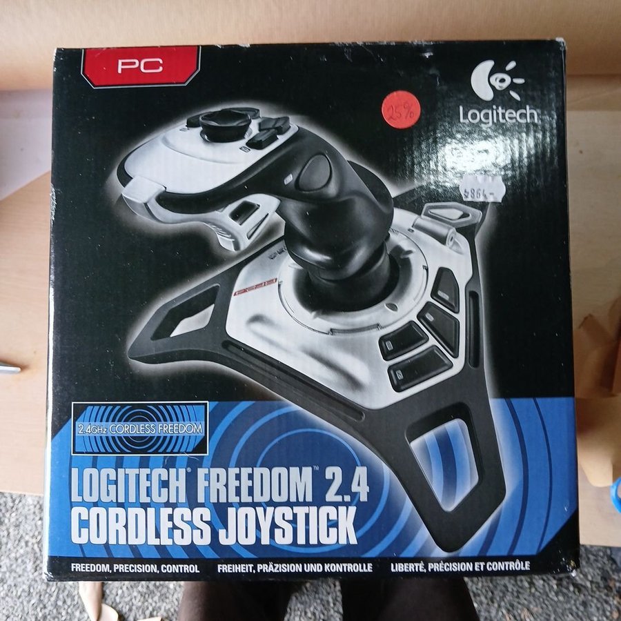 Logitech Freedom 24 Cordless Joystick