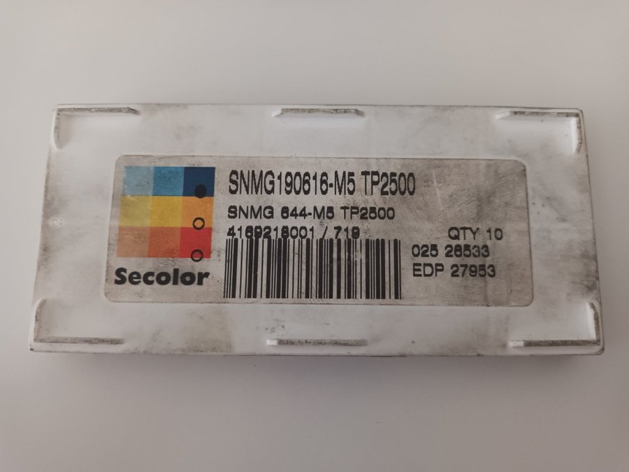 Seco SNMG190616-M5 TP2500