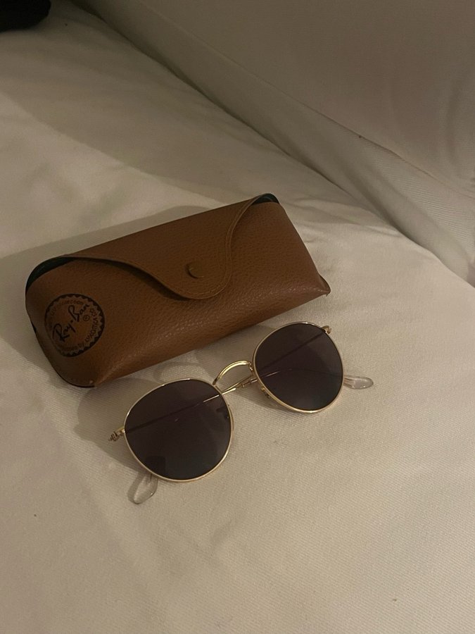 Ray-Ban Solglasögon Round Metal med styrka