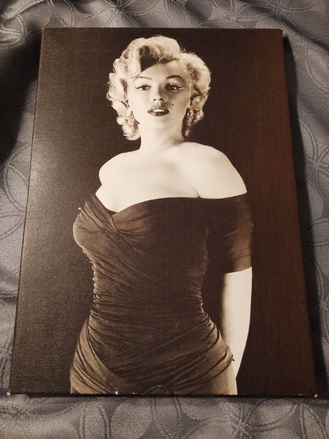 Marilyn Monroe tavla 36x25,5cm