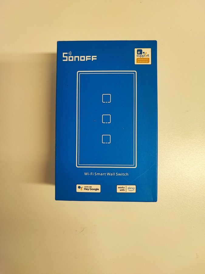 Sonoff wifi smart strömbrytare