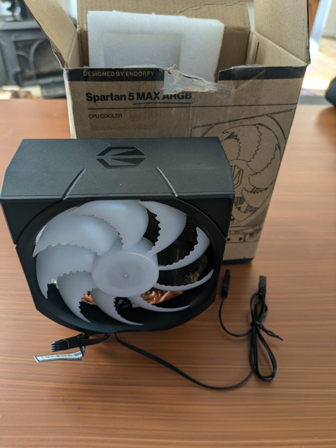 Endorfry Spartan 5 Max ARGB CPU Cooler amd