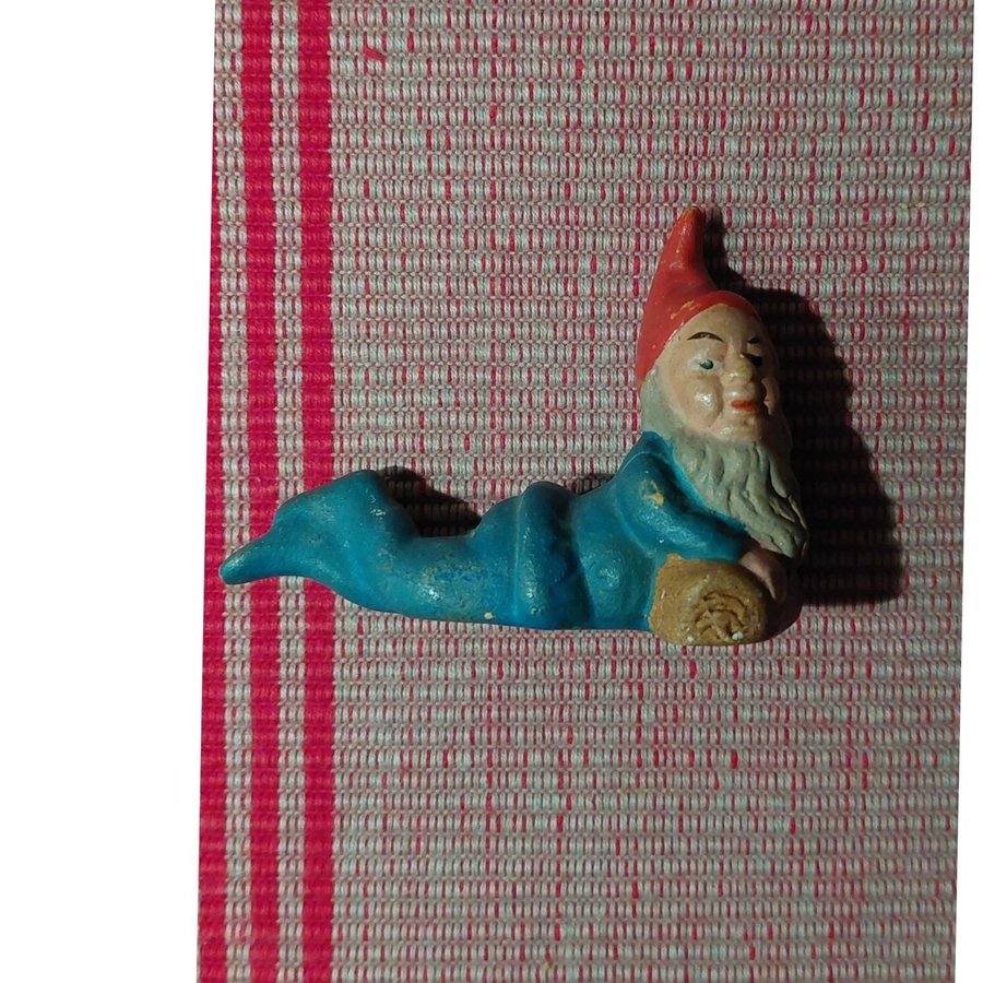 Gammal Antik Tomte Tidigt 1900-Tal