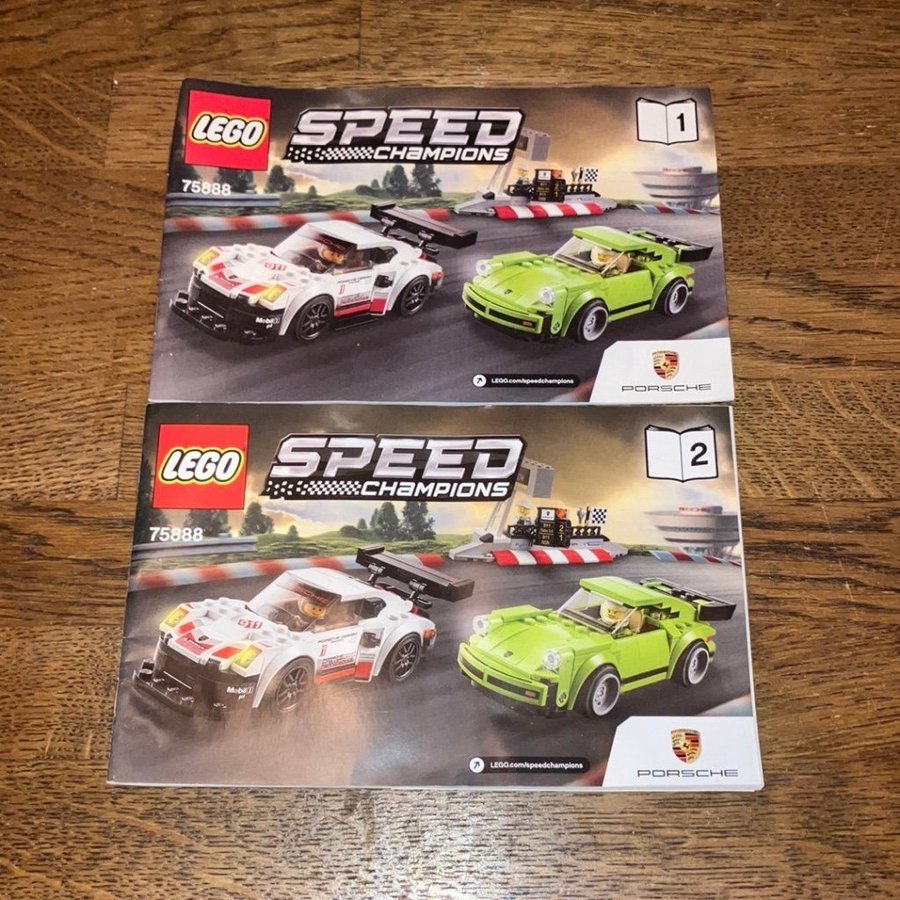 LEGO Speed Champions 75888 Porsche 911 RSR  911 Turbo 3.0