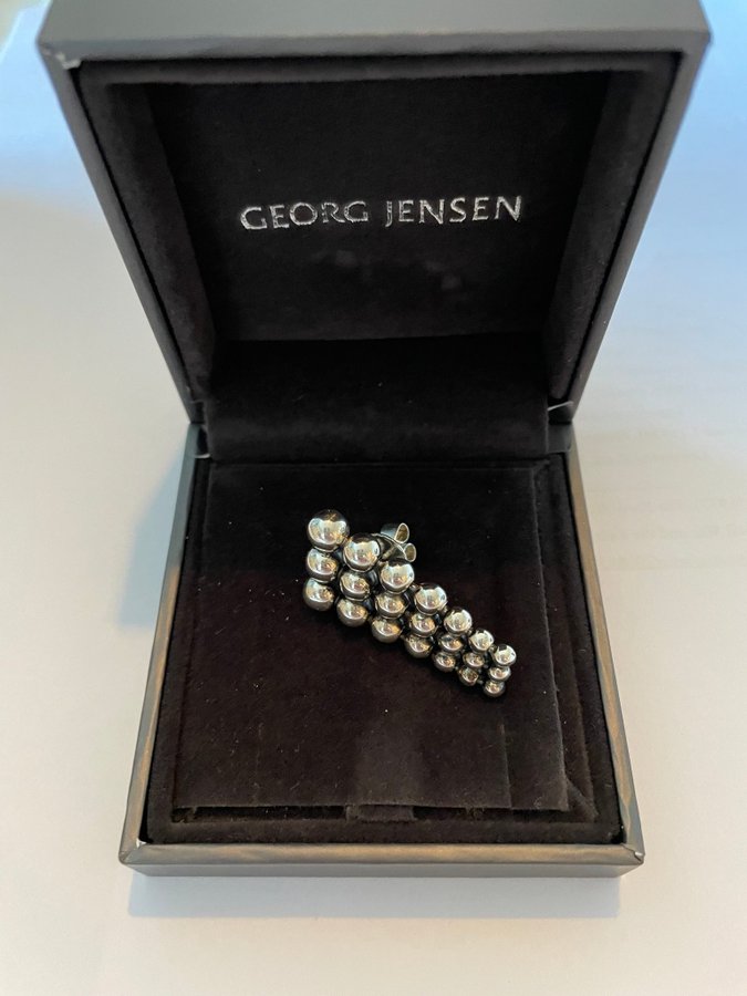 Georg Jensen Moonlight grapes örhänge A. Roege Hove NYTT