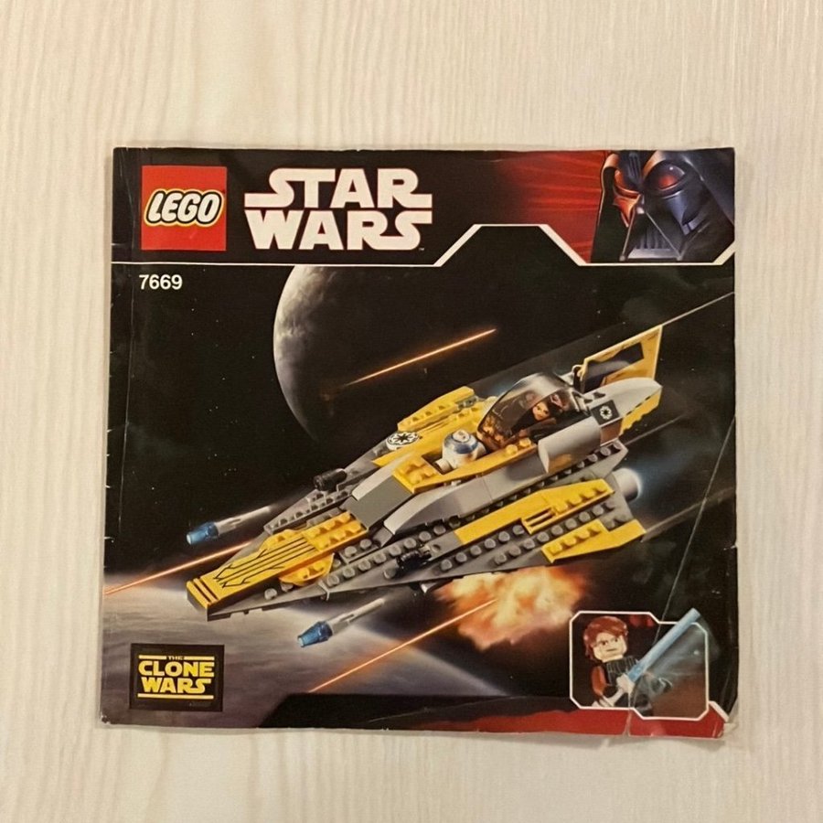 Lego Star Wars Anakins Jedi Starfighter, 7669