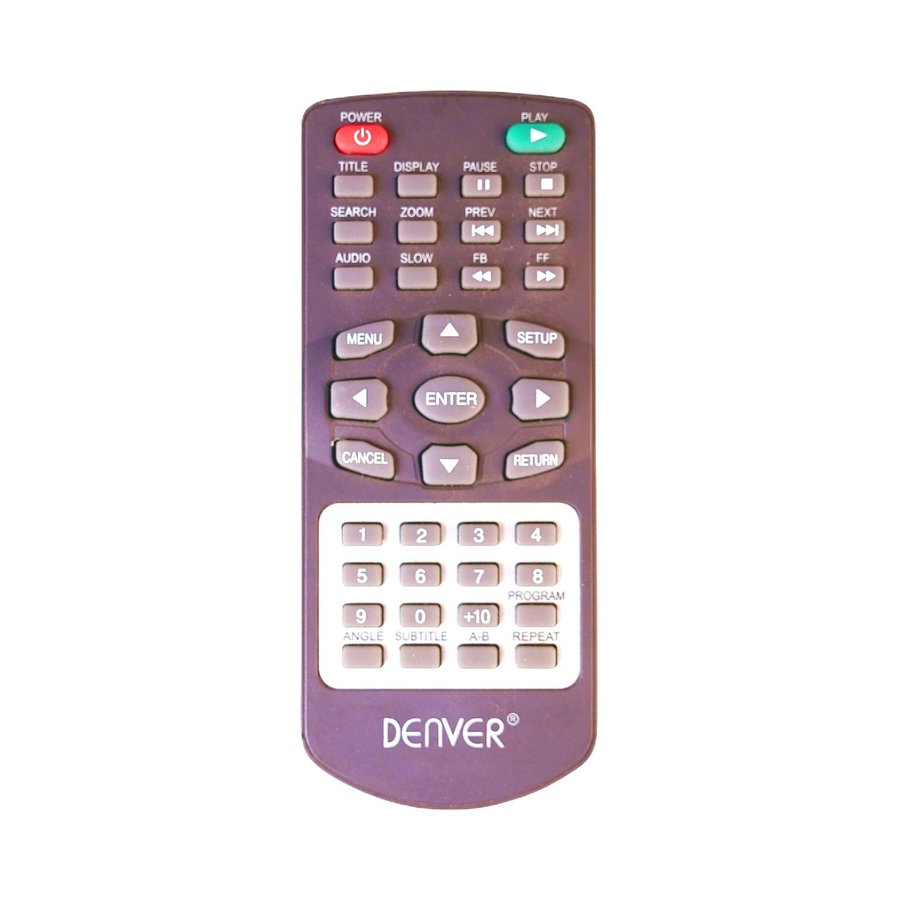 Denver DVD - REMOTE CONTROL