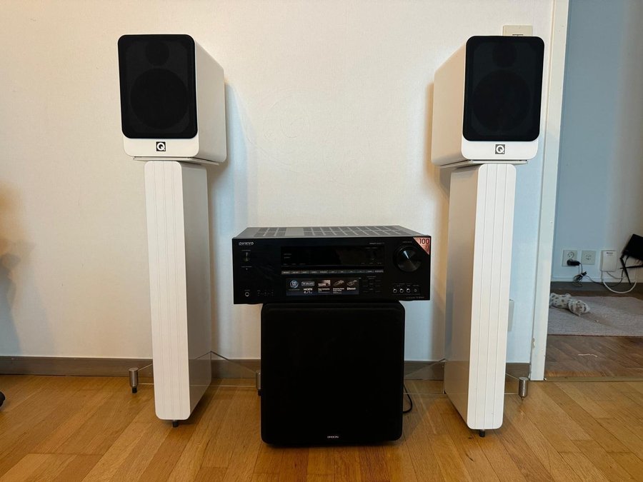 Hemmabio / Surroundanläggning (Argon/Onkyo/Q Acoustic)