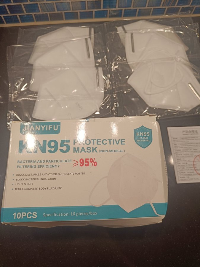 Protective mask - 6 stycken