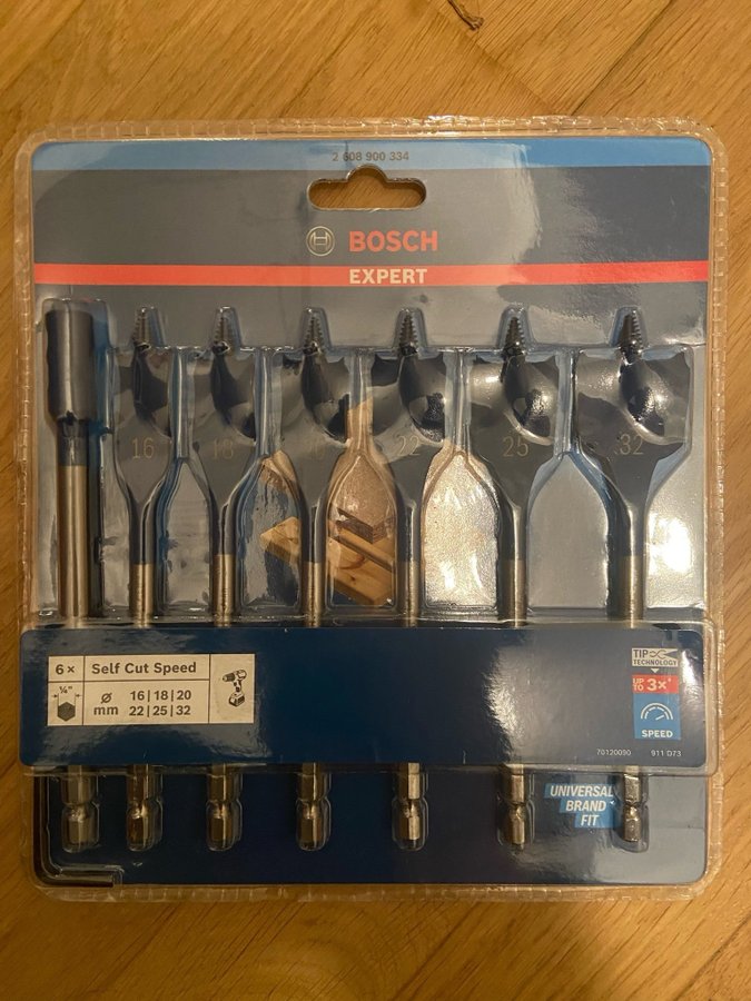 Bosch Expert Self Cut Speed Borr Set 6 st