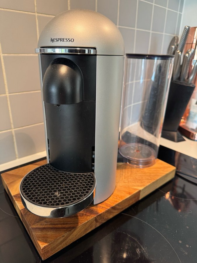 Nespresso VertuoPlus kapselmaskin (silver)