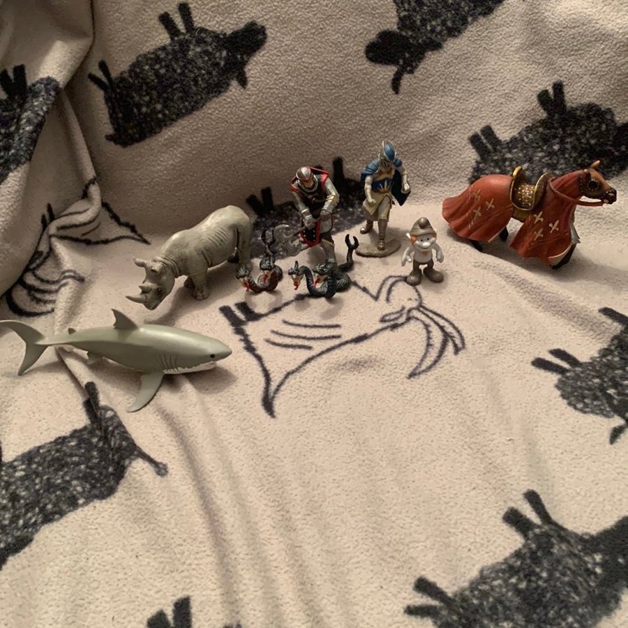 Schleich Leksaksdjur och riddare