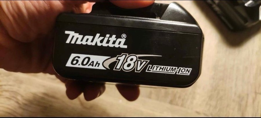 1stk Makita 18V 6.0Ah Batterier