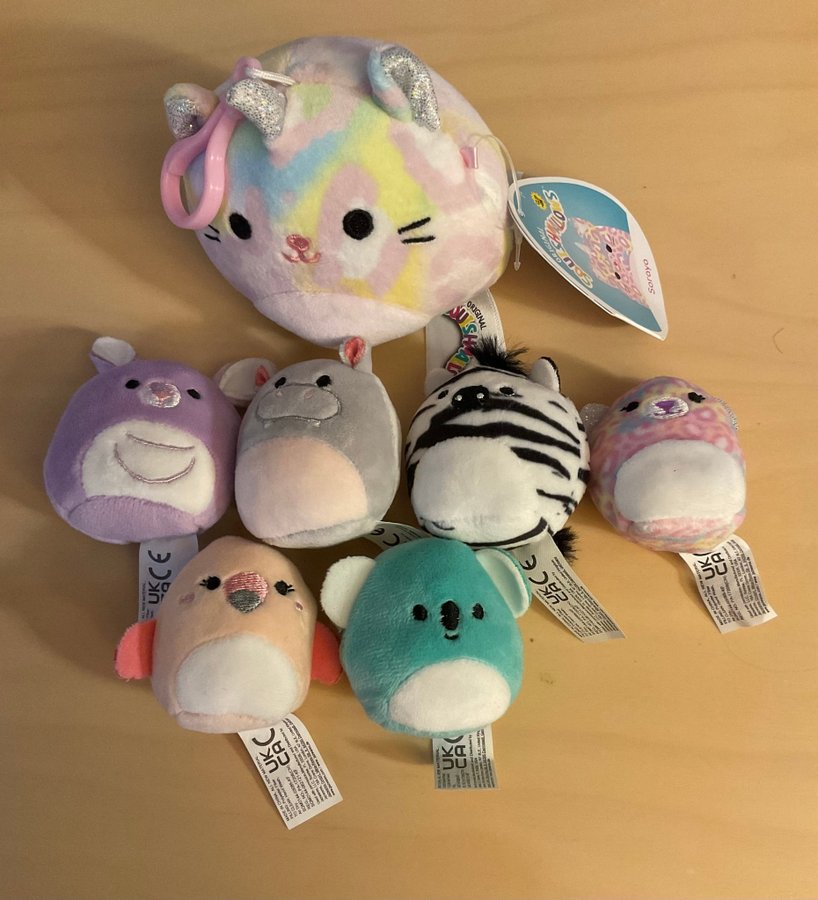 Squishies - 7 stycken