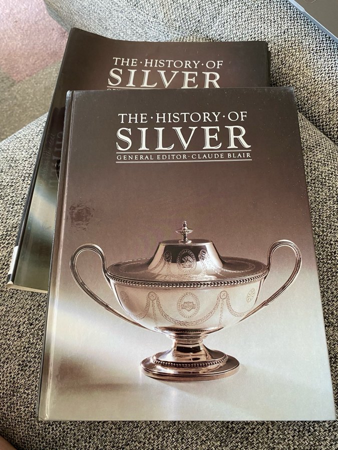 BOK OM SØLV Bok om silver  THE HISTORY of SILVER - Art Deco silver