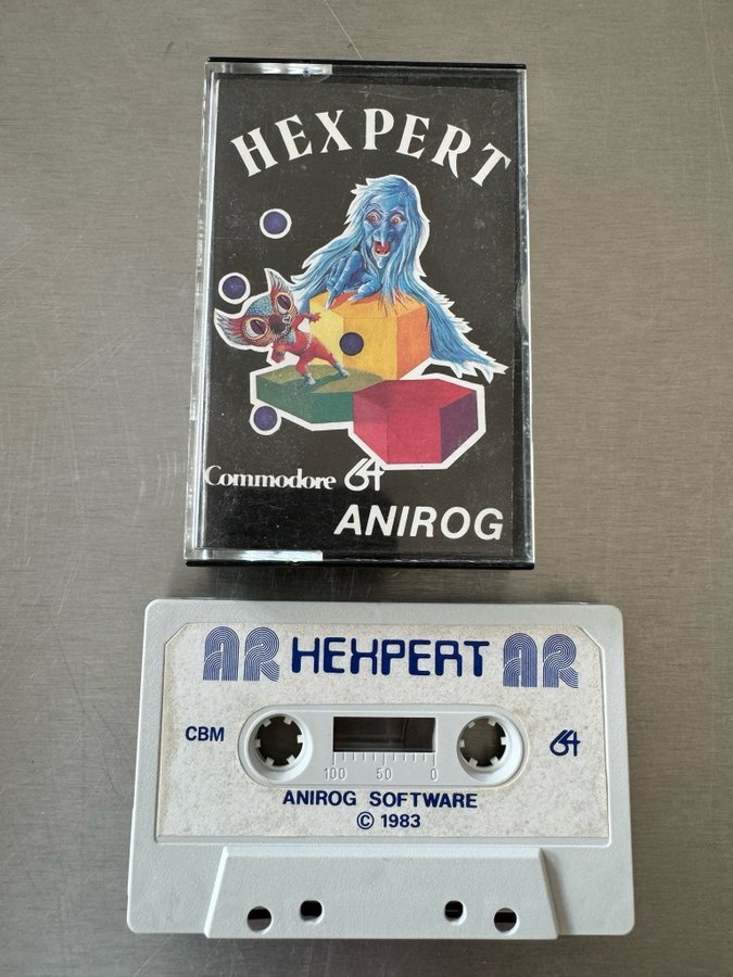 Hexpert Commodore 64 Kassette Spil