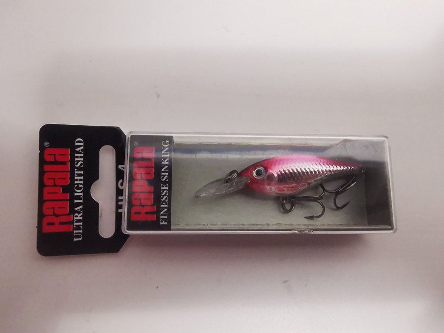 Rapala - ultra light Shad - abborre - wobbler - spinnfiske