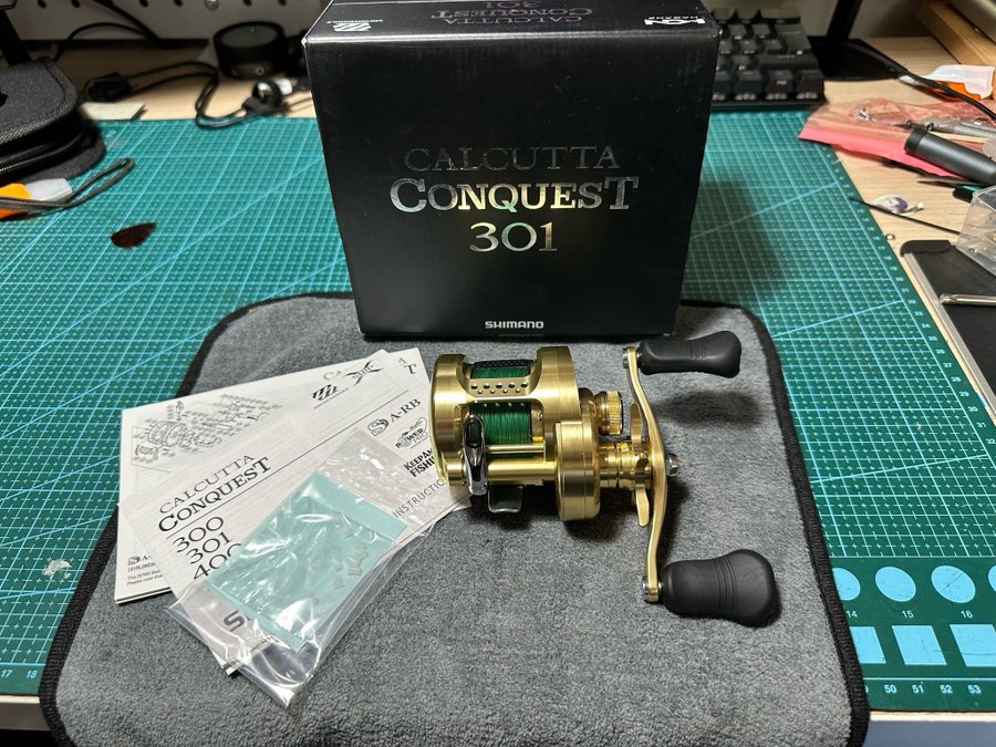 SHIMANO CALCUTTA CONQUEST 301 JAPAN